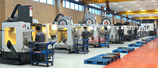 Demark Machinery's Workshop